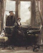 John callcott horsley,R.A. Lady Jane Grey and Roger Ascham (mk37) oil painting reproduction